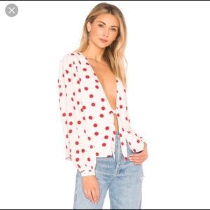 Lovers + Friends Theo Blouse - brand new with tags